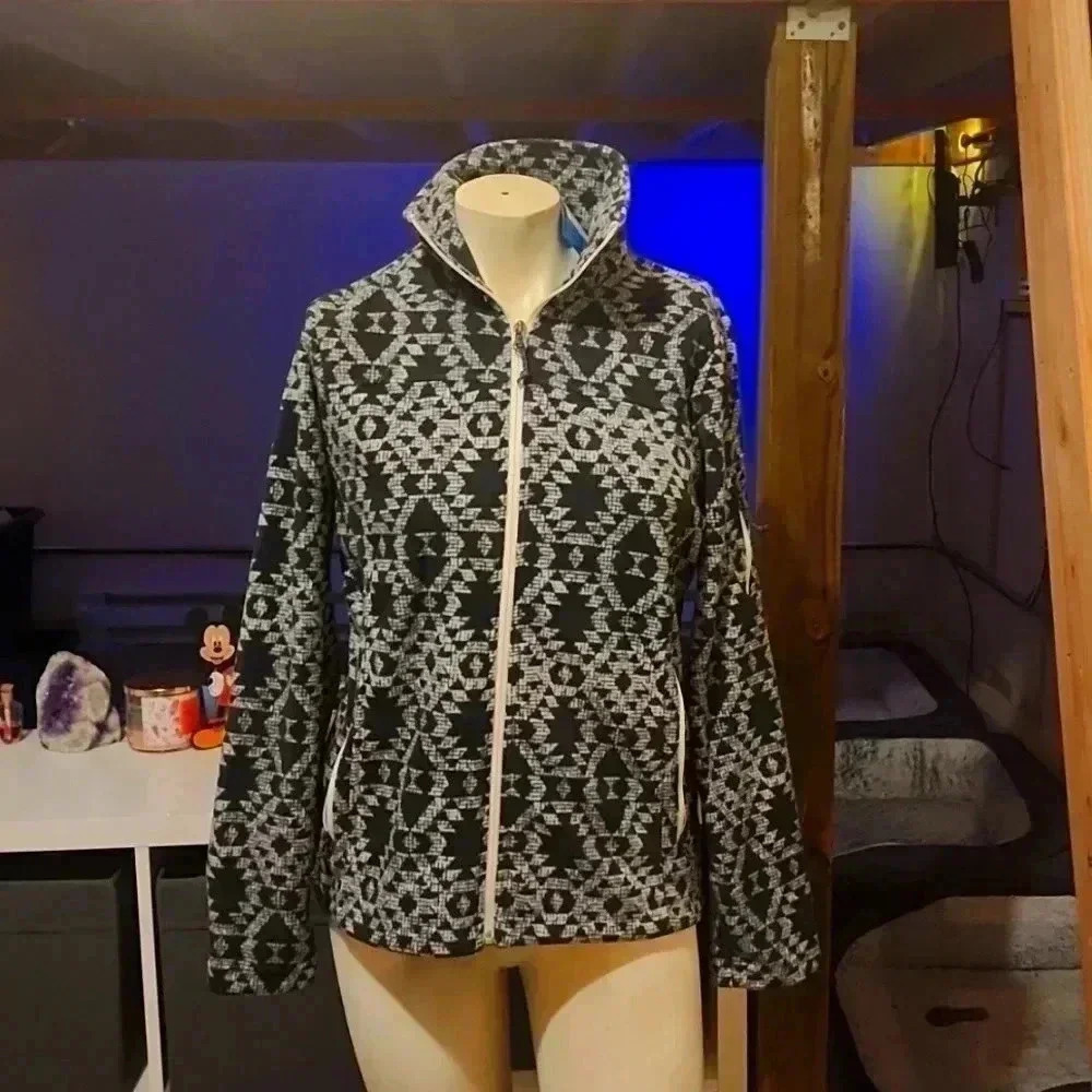 COLUMBIA PRINTED FULL ZIP